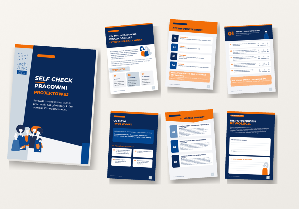alt="mockup leadmagnetu self check pracowni projektowej ArchitektPRO"